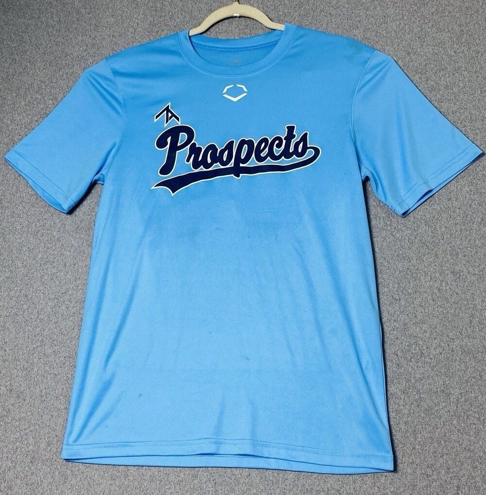 Prospects # 9 Evoshield   Performance T-Shirt Men's Size M Blue